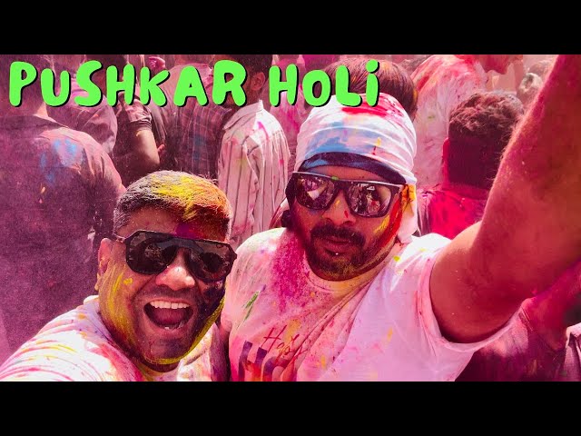 PUSHKAR HOLI 2024 | Craziest Holi Festival on Earth