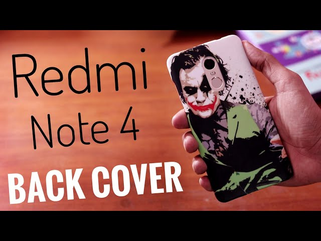 Redmi Note 4 Back Cover 230/- Only ¦ Good plastic material ¦ Edge to Edge fit ¦ Ordered by Flipkart