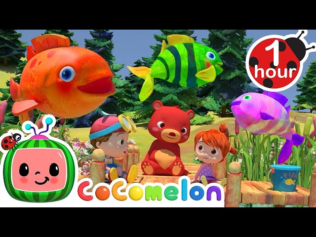 12345 Once I Caught A Fish Alive! | Cocomelon | Life at Sea | Kids Ocean Learning | Toddler Show