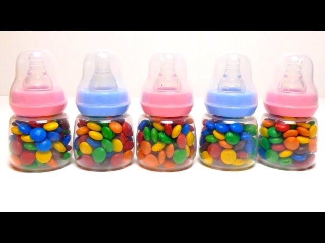 M&M's Hide & Seek Surprise Toys in Feeding Bottle for Babies