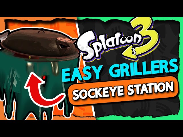Easy Griller Wave Sockeye Station Guide │ Salmon Run Splatoon 3