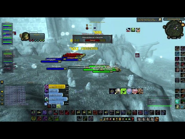 WOTLK UH DK BATTLEGROUND WARSONG PVP QUICK GUIDE ADDONS AND UI