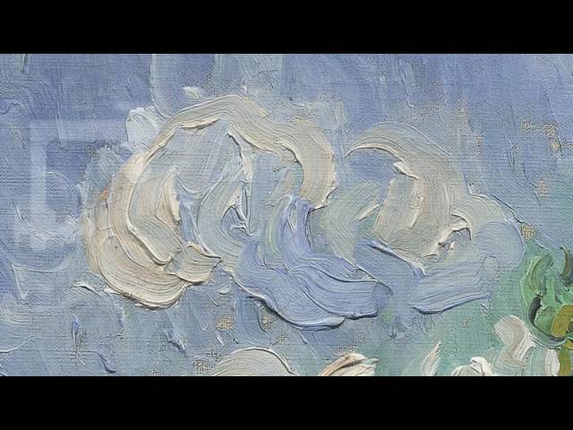 MFA Conservation: Examining Van Gogh's "Houses at Auvers"