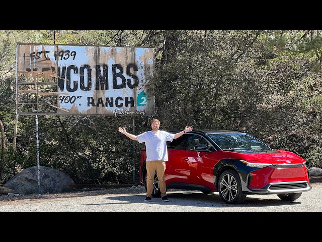 I Drive The New Electric Toyota bZ4X For The First Time!