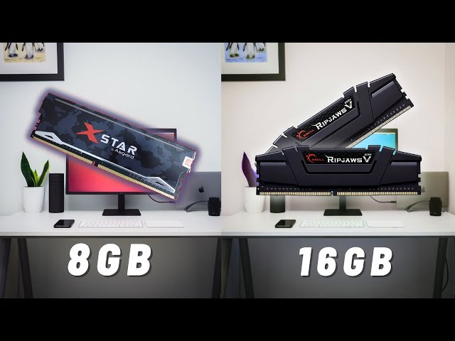 8GB to 16GB | Render Test | Boot time | RAM Comparison