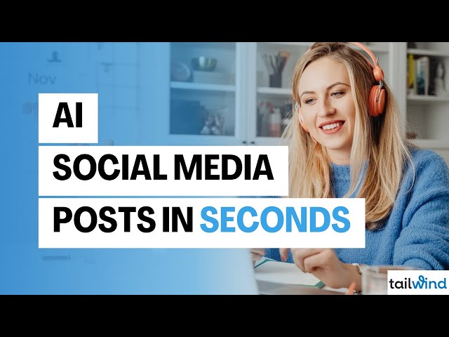 How to make Social Media Posts in SECONDS Using AI?