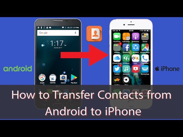 How To Easily Transfer Contacts From Android to iPhone