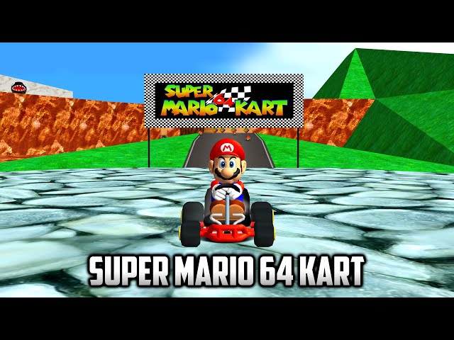 ⭐ Super Mario 64 PC Port - Mods - Super Mario 64 Kart (Demo 1.0) - 4K