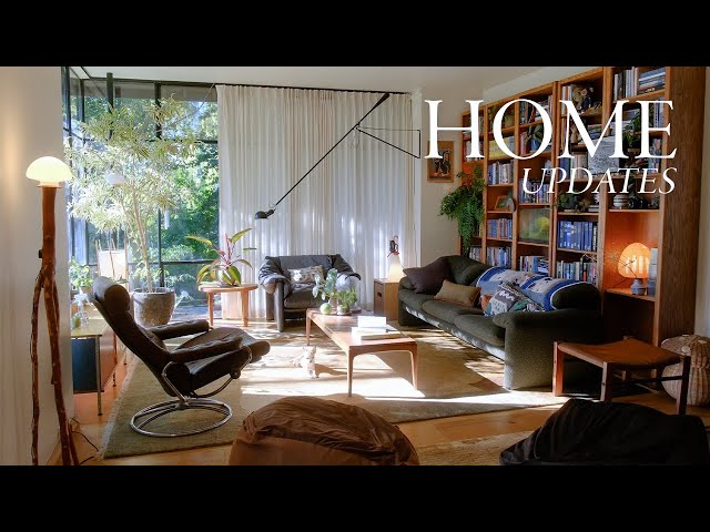 Home Updates | New living room layout, thrift finds, and outdoor space