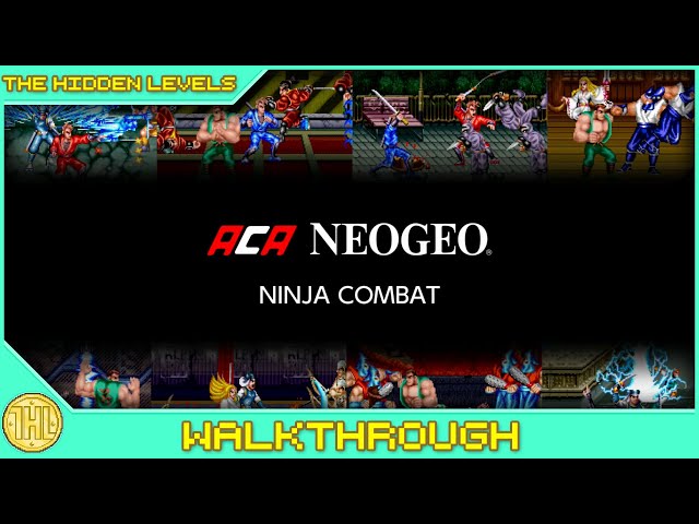 ACA NeoGeo Ninja Combat Walkthrough (Xbox One)