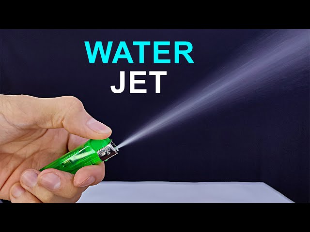 Turn Your Lighter To This Simple Water Gun !! (And Surprise Your Friend) - Lighter Hack