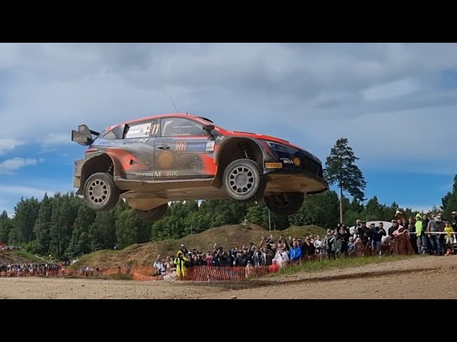 WRC Rally Estonia 2022 ss6 big jump