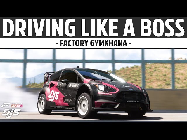 Forza Horizon 5 DRIVING LIKE A BOSS - Factory Gymkhana!!