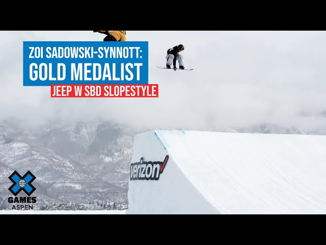 Zoi Sadowski-Synnott: Gold Medalist - Jeep Women’s Snowboard Slopestyle | X Games Aspen 2022
