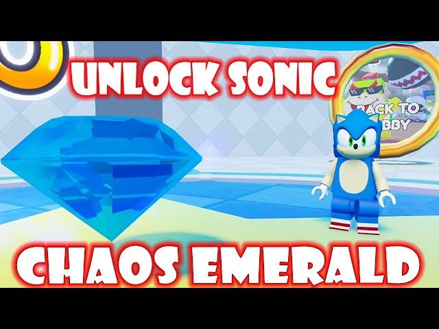How to get BLUE CHAOS EMERALD and UNLOCK SONIC in Jack Black's BOSS RUSH for Roblox