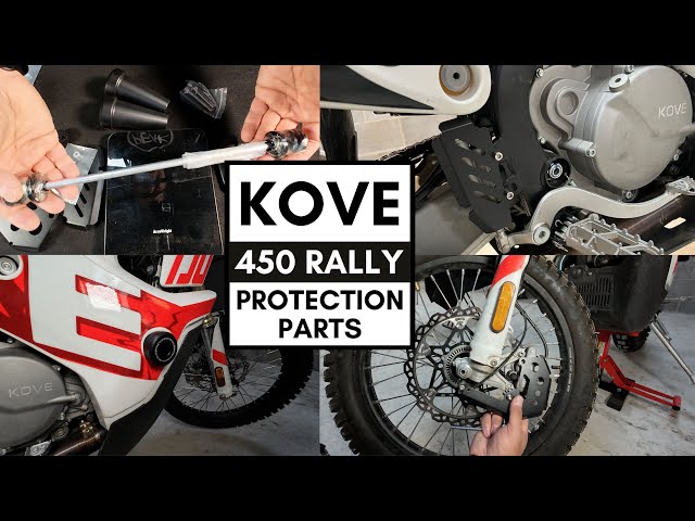 Kove 450 Rally: Protection Parts 4K