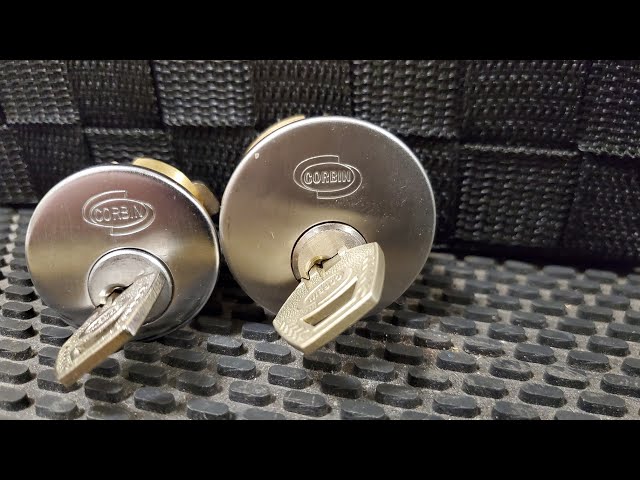 Corbin Master Ring Mortise Cylinder Picked & Gutted [10]