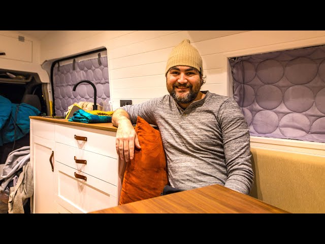 VAN LIFE BUILD: Building A Kitchen In A Tiny House