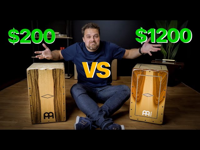 $200 vs $1200 Cajon | Cheap vs Expensive | Can you tell the difference?