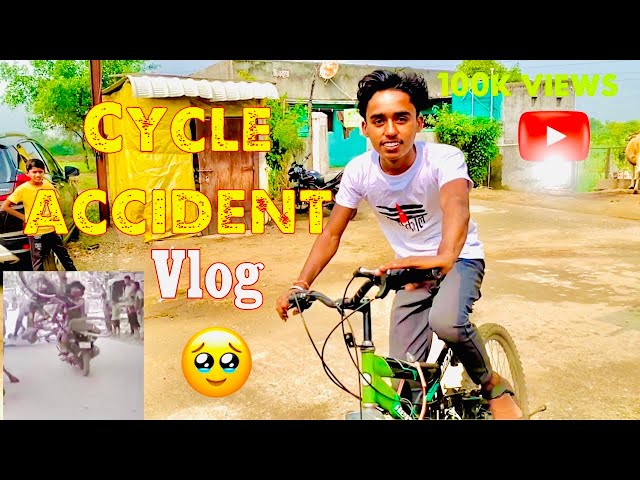 Cycle Accident Vlog 🥹|| Nicksmhatre09 Vlog Video ||​⁠​⁠@Techyoutuber09