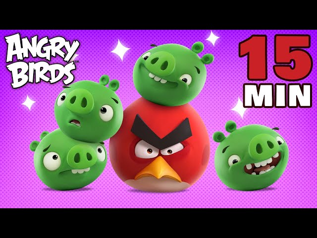 Red & Piggies | 15 Minutes of Epic Angry Birds Fun!