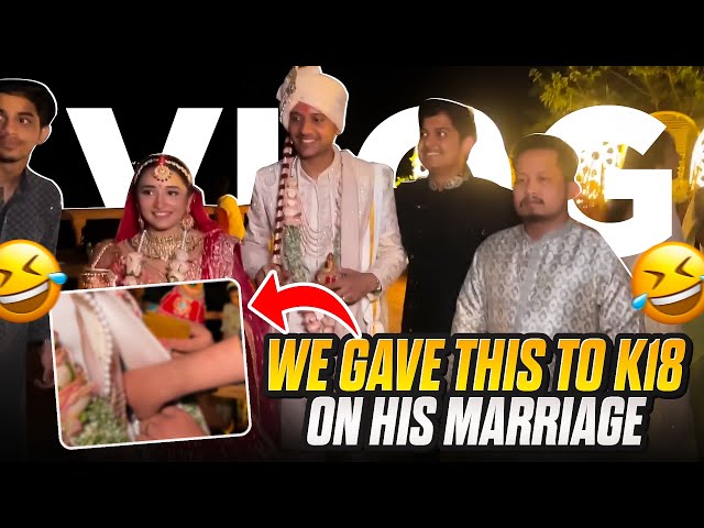 We gave this to @ketan_k18 on his Marriage -Vlog