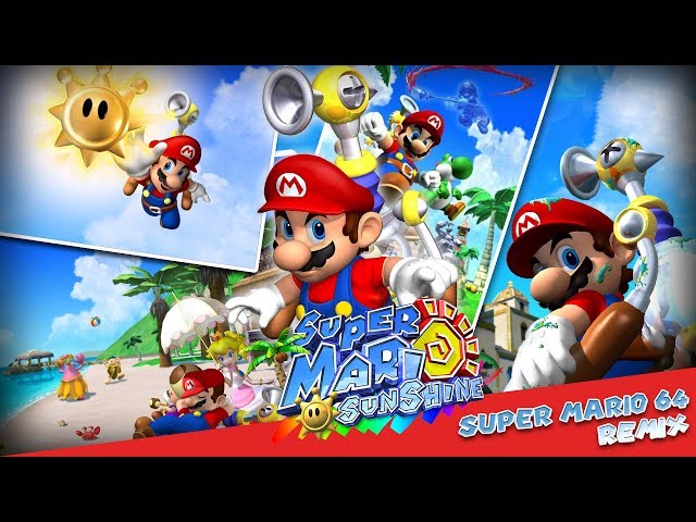 Super Mario Sunshine - Sky & Sea [Super Mario 64 Soundfont Mix]