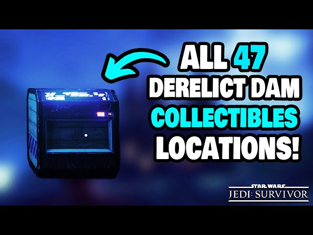 ALL 47 Derelict Dam Collectibles Locations in Star Wars Jedi Survivor (STEP-BY-STEP)