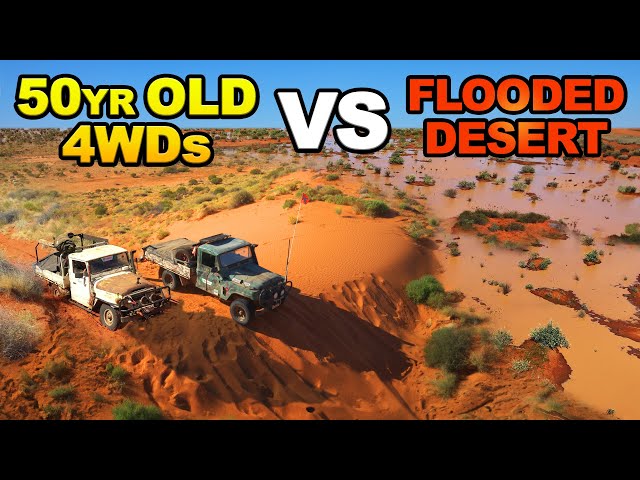 TRAPPED IN THE SIMPSON DESERT BY FLOODING not seen in 50yrs! What do we do now?