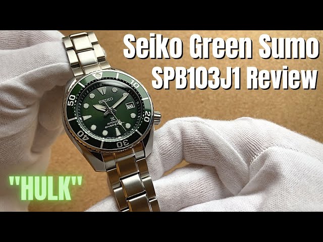 Seiko Green Sumo SPB103J1 Review