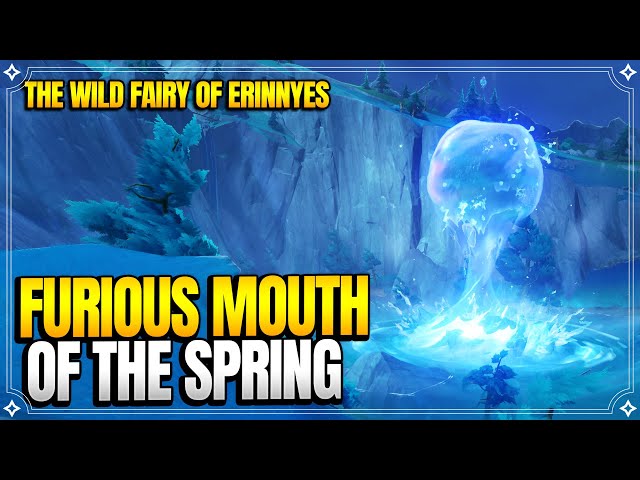 Furious Mouth of the Spring | The Wild Fairy of Erinnyes | World Quests & Puzzles |【Genshin Impact】