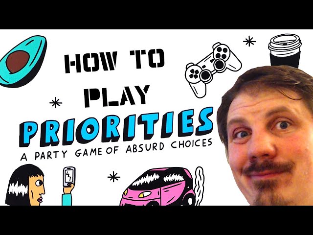 How to play Priorities: Party Games