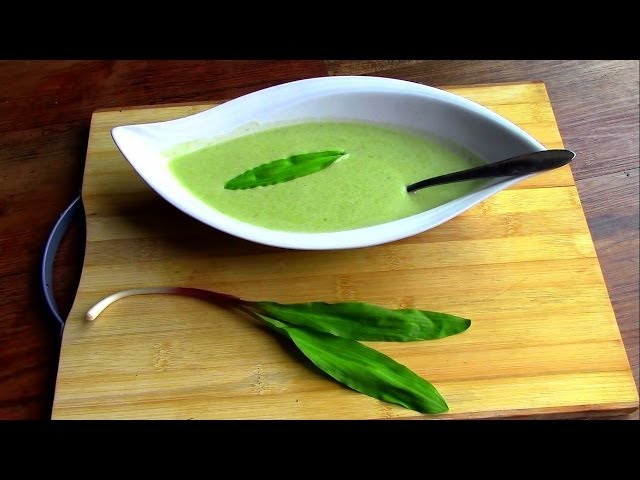 Wild Food Foraging- Leeks / Ramps / made into Delicious Soup!