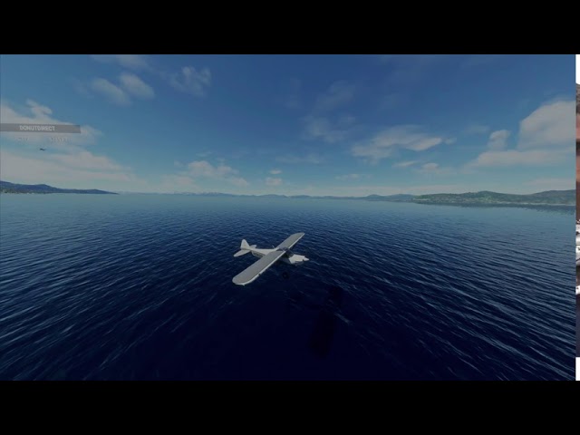 Microsoft Flight Simulator 2020 100 Player flight near lake Tahoe