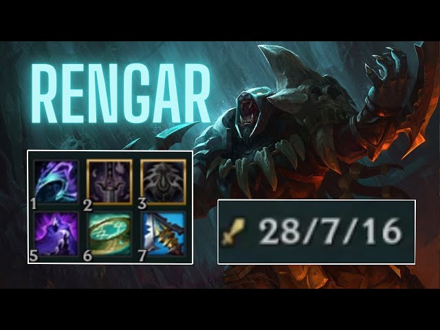 Rengar strong when paired with 3 supports 28k ARAM