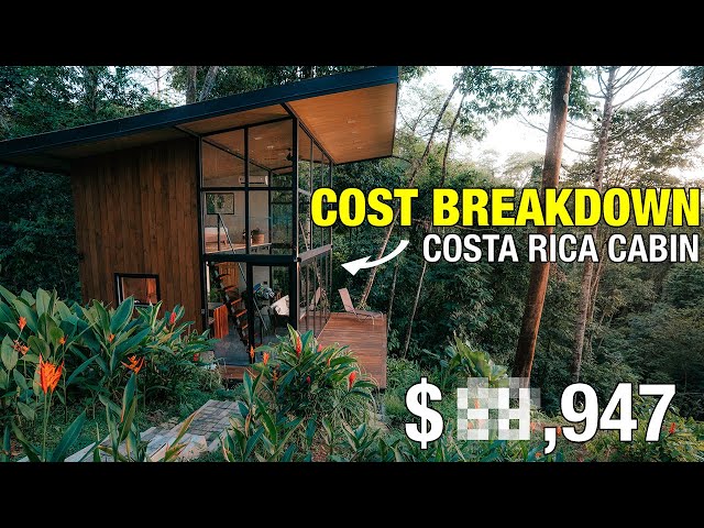 Building Cost Of A Luxury Cabin In Costa Rica