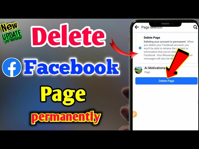 Facebook Page Delete Kaise Kare। facebook page kaise delete karen। how to delete facebook page।