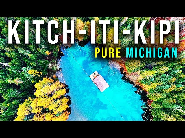 KITCH-ITI-KIPI: Largest Fresh Water Spring in Michigan | Palms Book State Park near Manistique, MI
