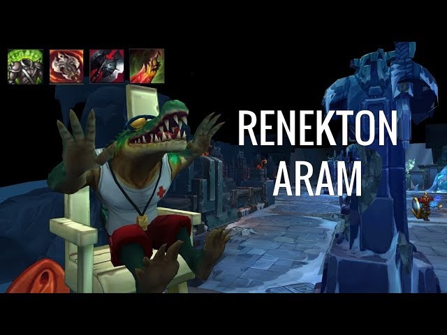 DID SOMEONE SAY DAMAGE AND TANK?! Renekton - ARAM - League of Legends