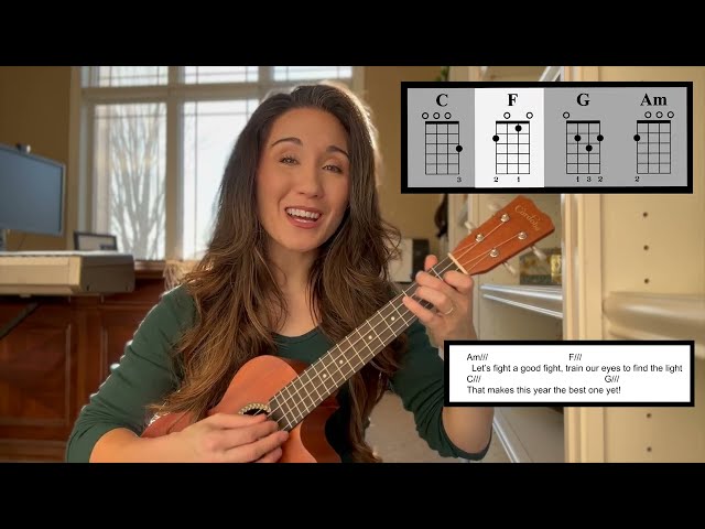 Need a fresh start? Give this song a listen: This Year (Happy New Year) JJ Heller Ukulele Play Along