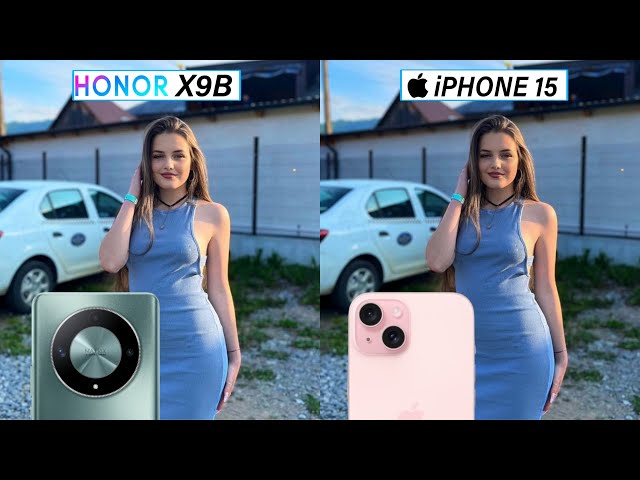 Honor X9B Vs iPhone 15 Camera Test Comparison | Honor X9B 5G