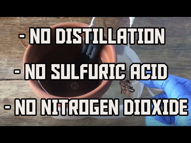 Making Nitric Acid Without Distillation?