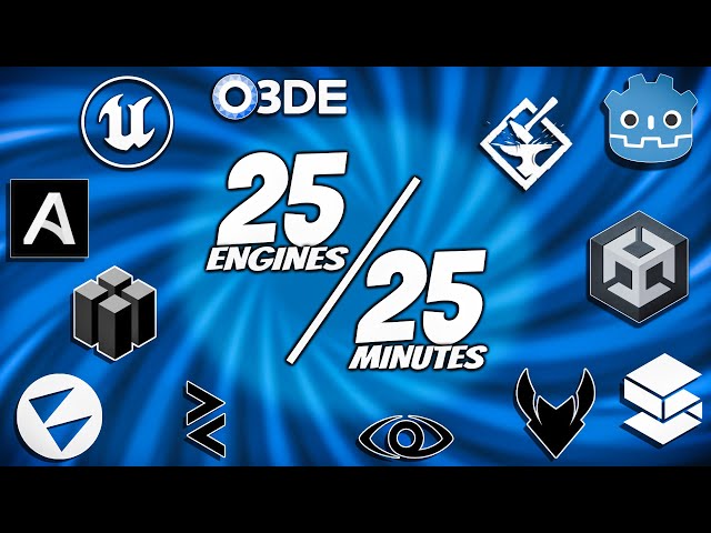 25 Game Engines in 25 Minutes