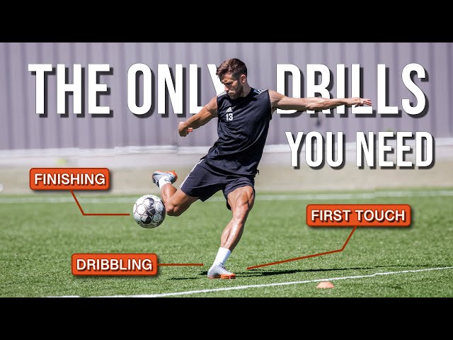 The ONLY MUST DO 10 Drills You NEED to Become a Professional Footballer