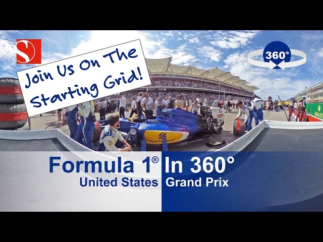 F1 in 360° - US Grand Prix - Sauber F1 Team