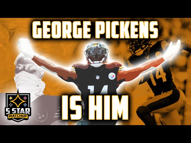George Pickens is HIM: Already the Steelers Number 1 WR? | 5 Star Matchup