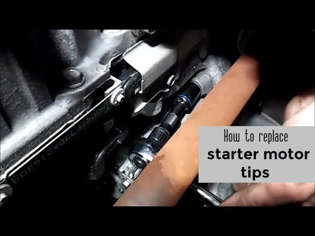 How to replace starter motor tips | Honda Accord EXL DIY video | #diy #starter