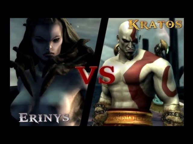God of war ghost of Sparta Kratos vs Erinys ⚡ PPSSPP Gameplay Walkthrough part-4