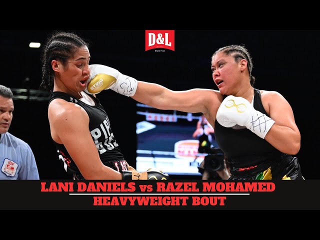 Lani Daniels vs. Razel Mohamed | Womens IBF Heavyweight World Title Fight