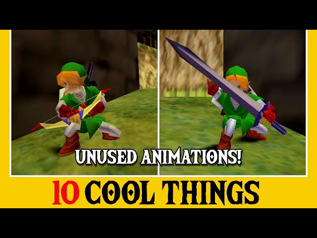 Stylish Unused Animations! - 10 Other Cool Things About Zelda: Ocarina of Time (Part 9)